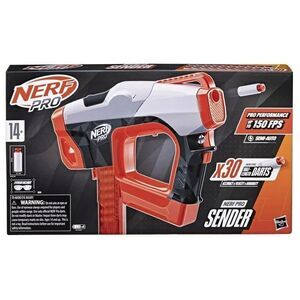 Nerf Pro Sender Half-Length Semi Automatic Dart Blaster,30 Nerf Pro